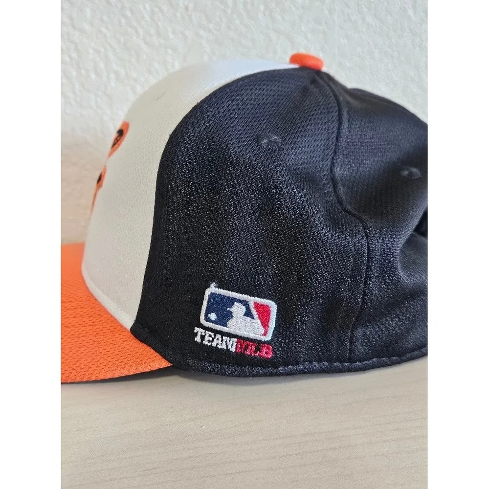 Team MLB Youth Orioles Baseball Hat OC Sports Black White Orange Adjustable Cap